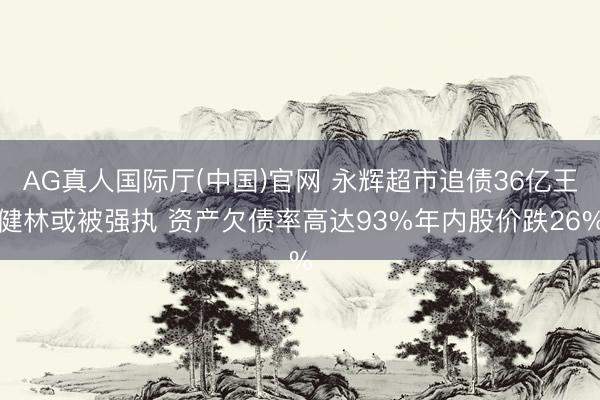 AG真人国际厅(中国)官网 永辉超市追债36亿王健林或被强执 资产欠债率高达93%年内股价跌26%